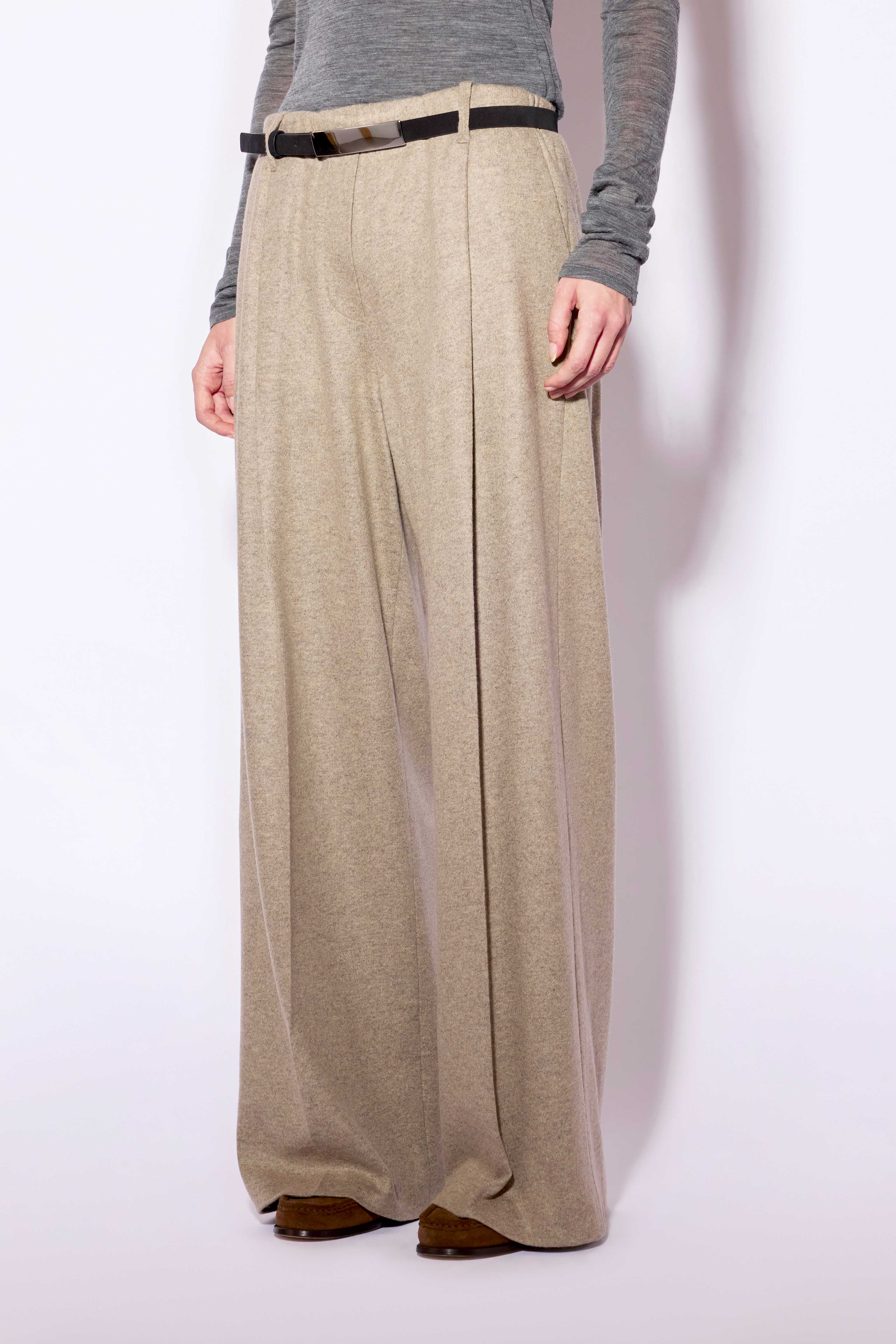 Liviana Conti Arthur pantalon palazzo marron
