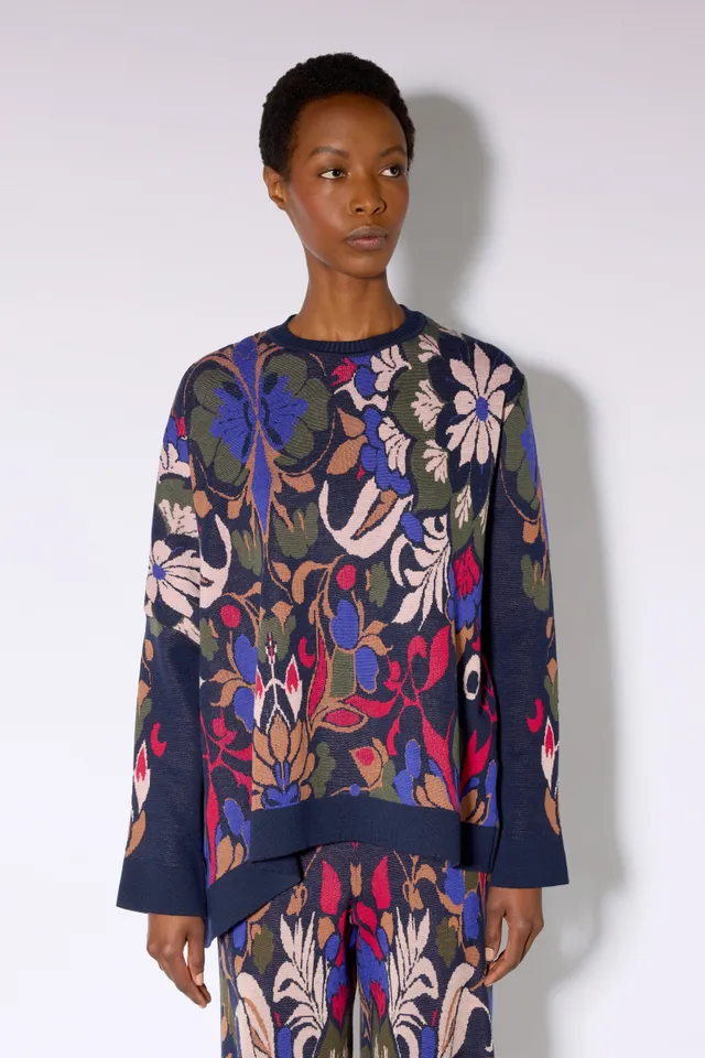 Liviana Conti Jennifer Pull Jacquard Mosaic XS-XL