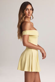 Oh Polly Jaida 14150 mini robe jaune Lemon Sherbet modal
