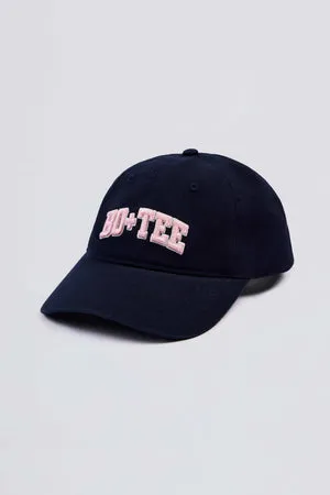 Bo+Tee BT11153 casquette baseball bleu marine coton logo brodé