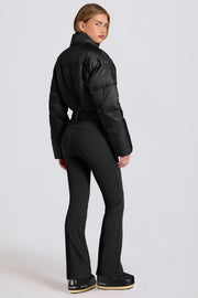 Oh Polly Coats Combinaison BT2395 Noire Ski Matelassée