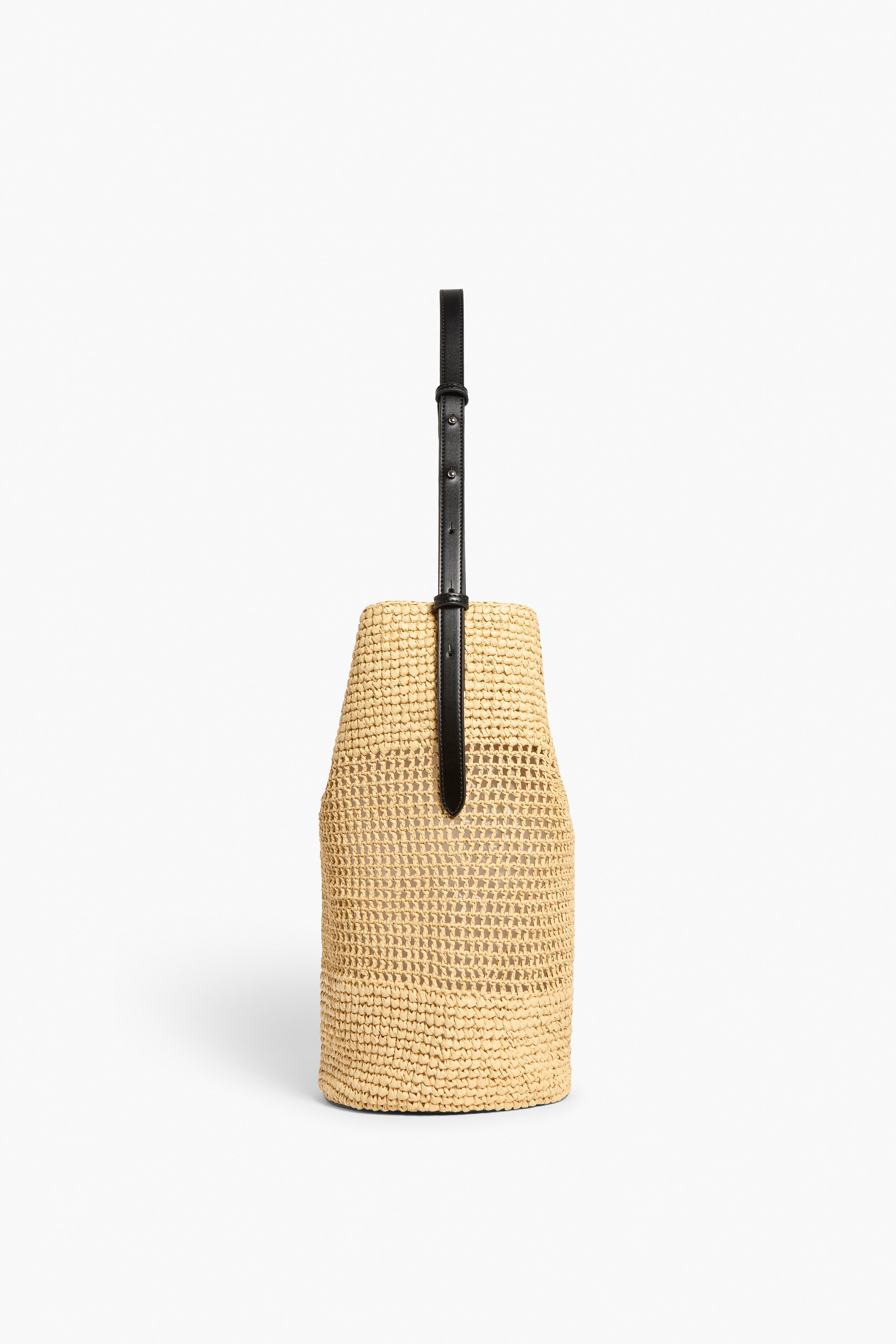 Liviana Conti Maude sac épaule naturelle crochet rafia