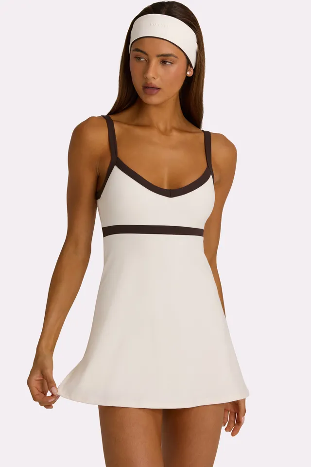 Bo+Tee Soft Active Robe Tennis Coconut avec Short