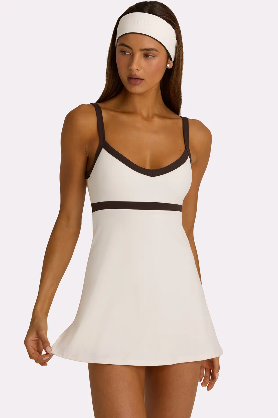 Bo+Tee Soft Active Robe Tennis Coconut avec Short