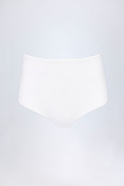 Oh Polly Sabrine hotpants blanc taille basse jersey