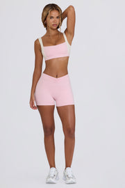 Oh Polly Bo+Tee mini short Bloom froncé sculptant