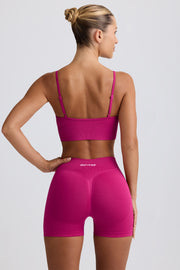 Oh Polly Define Luxe mini short berry sans coutures