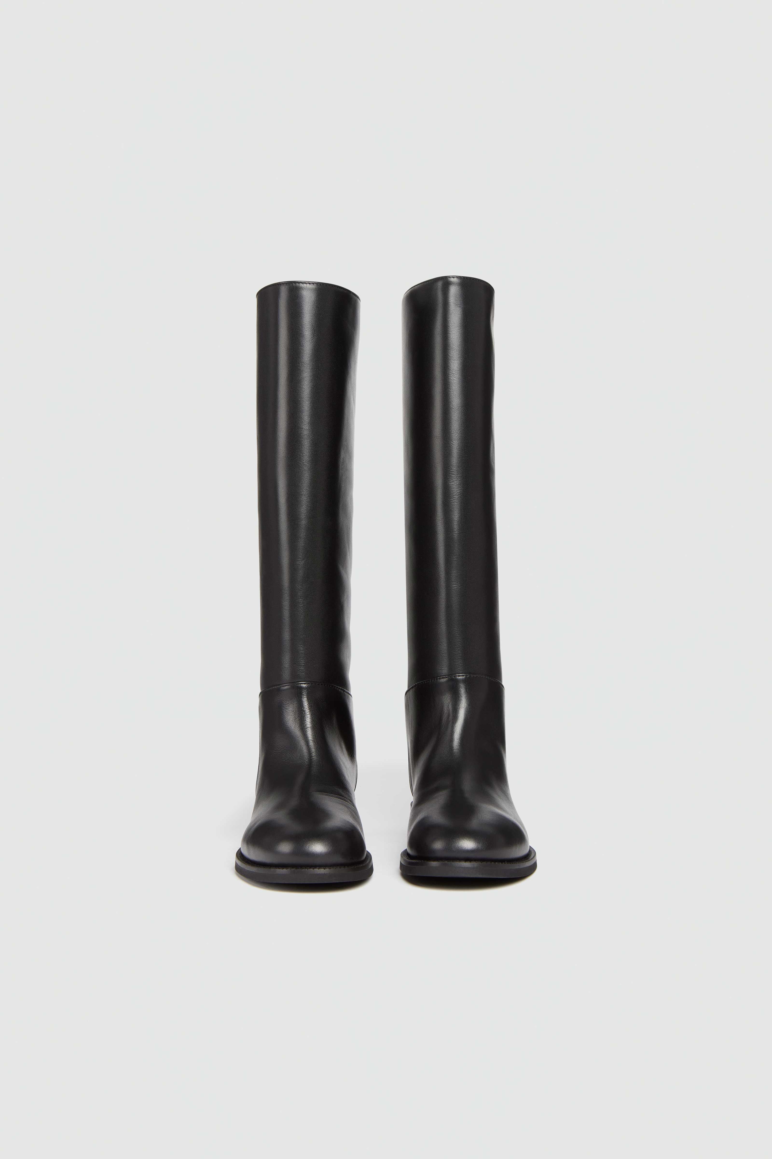 Liviana Conti Marissa botte biker noir cuir 36-41