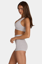 Oh Polly Bo+Tee Soft Active brassière sport gris maintien léger