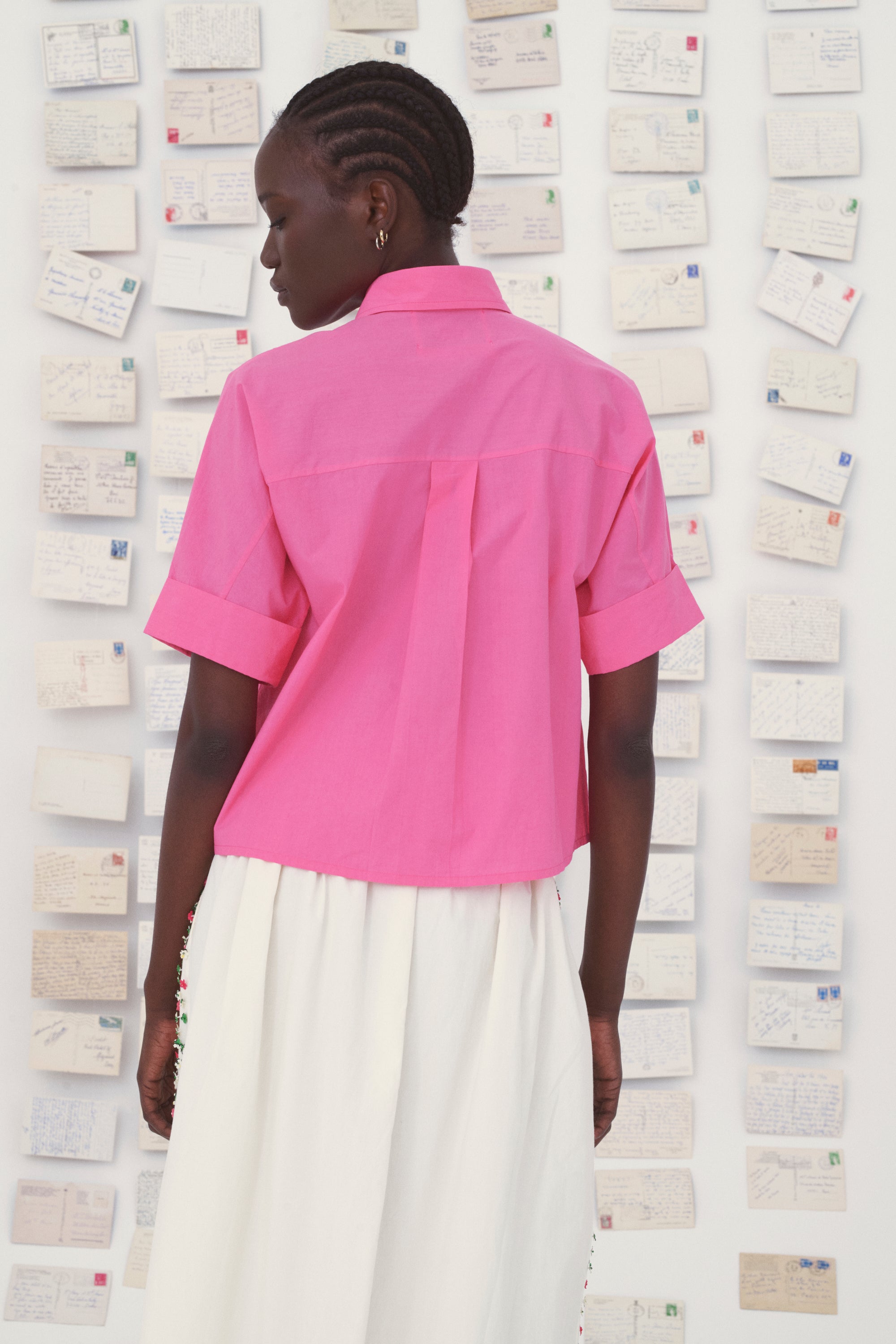Mii en carte postale Chemise Alba Les Unis coton XS-XL