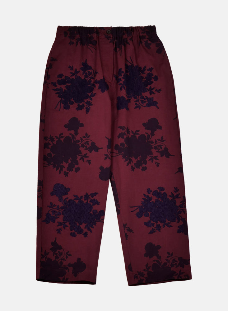 Mii à table Pantalon Kika La Vaisselle pantalon élastique bordeaux