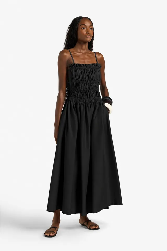 Liviana Conti Shannon robe longue duna évasée