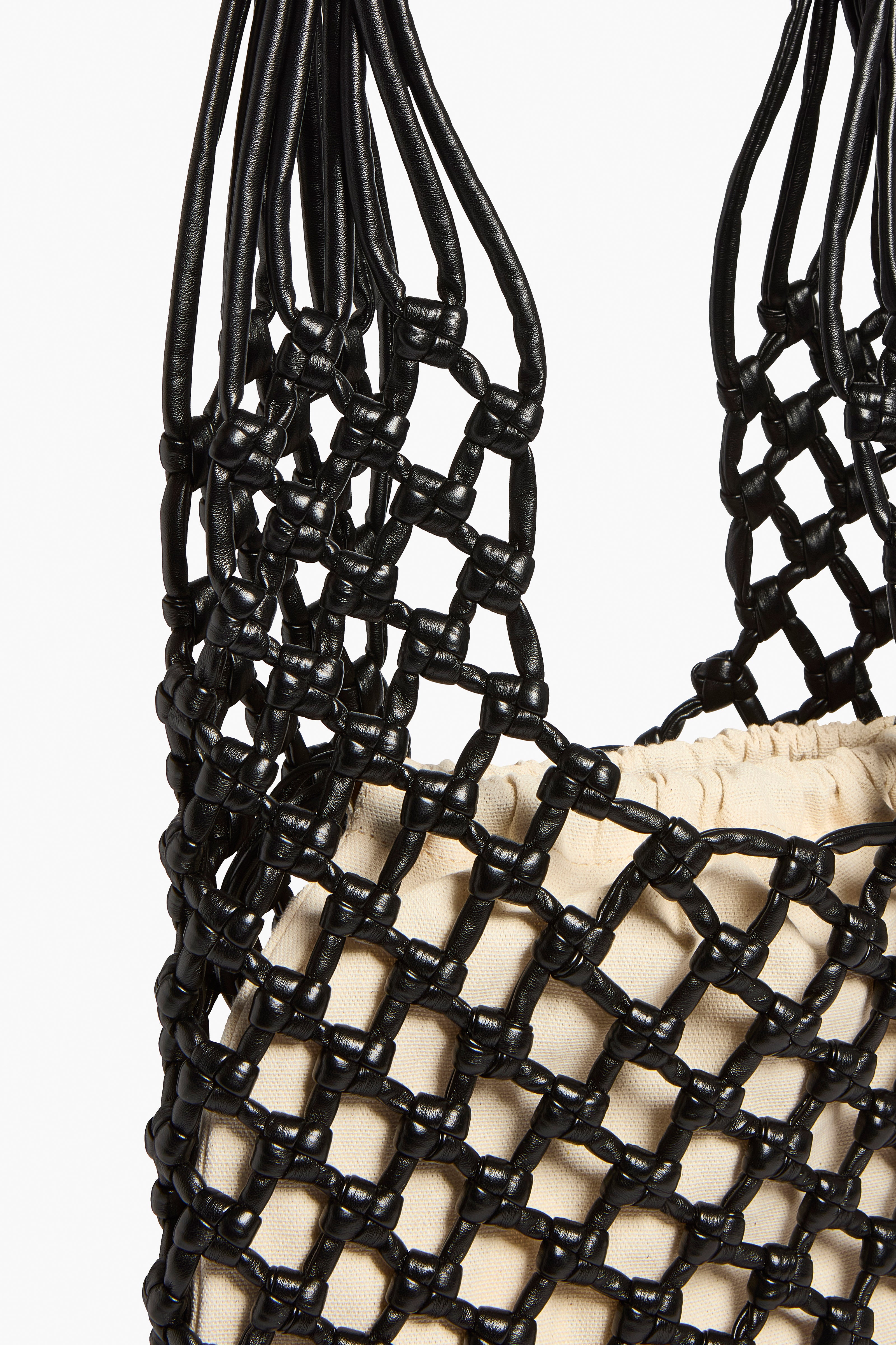 Liviana Conti Oprah sac épaule cuir vegan noir