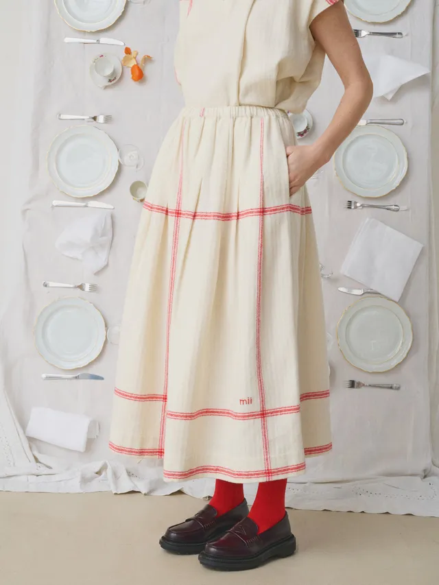 MII Mii à table jupe Alix En Cuisine coton taille XS à M