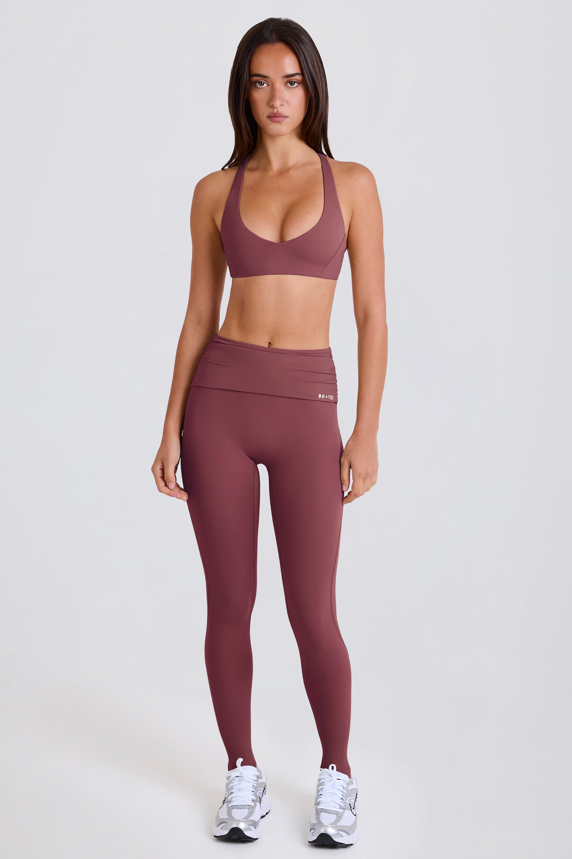 Oh Polly Legging Étrier Acai Taille Mi-Haute