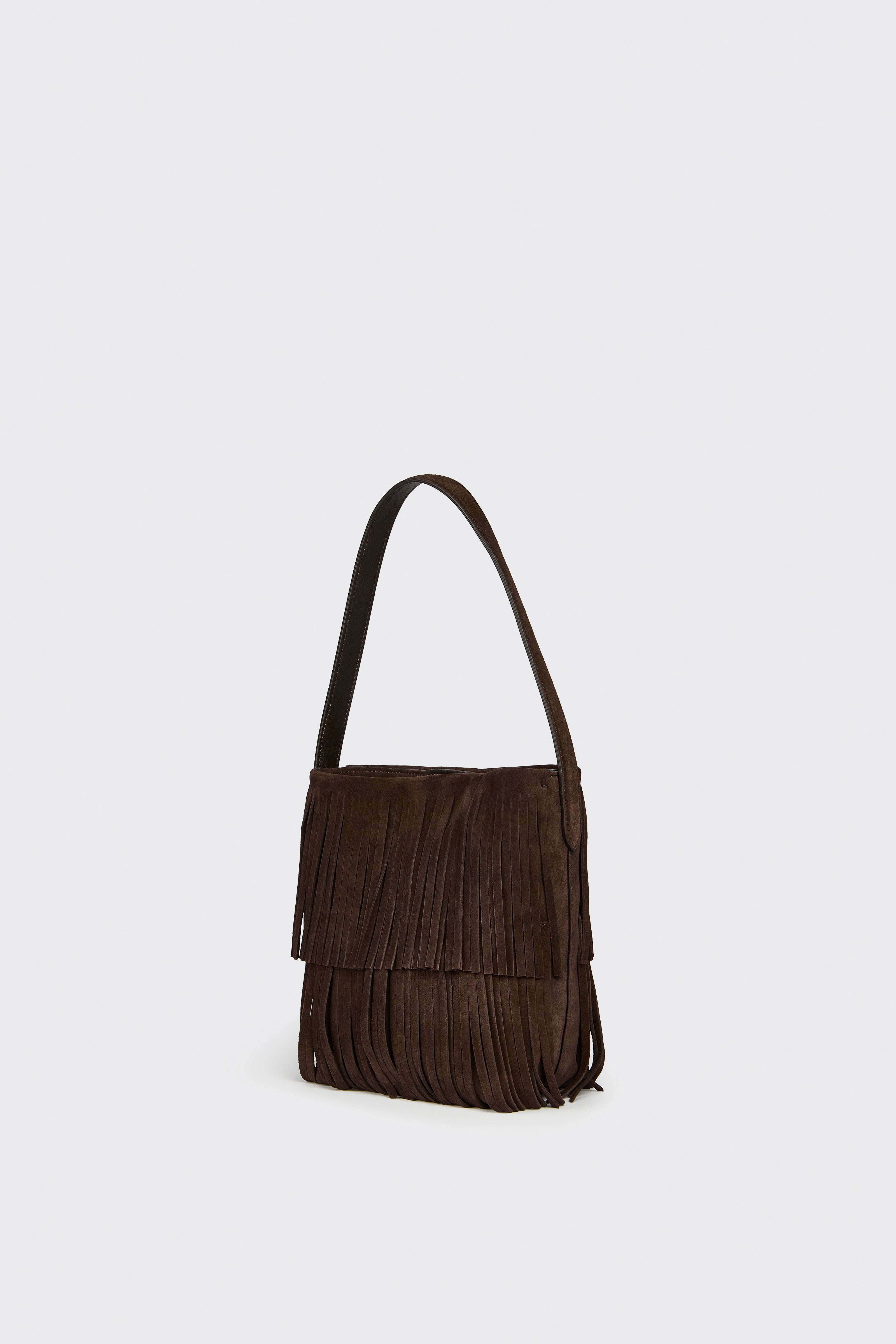 Liviana Conti Iman sac à épaule franges fondente