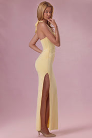 Oh Polly Olivette 15835 robe corset jaune beurre