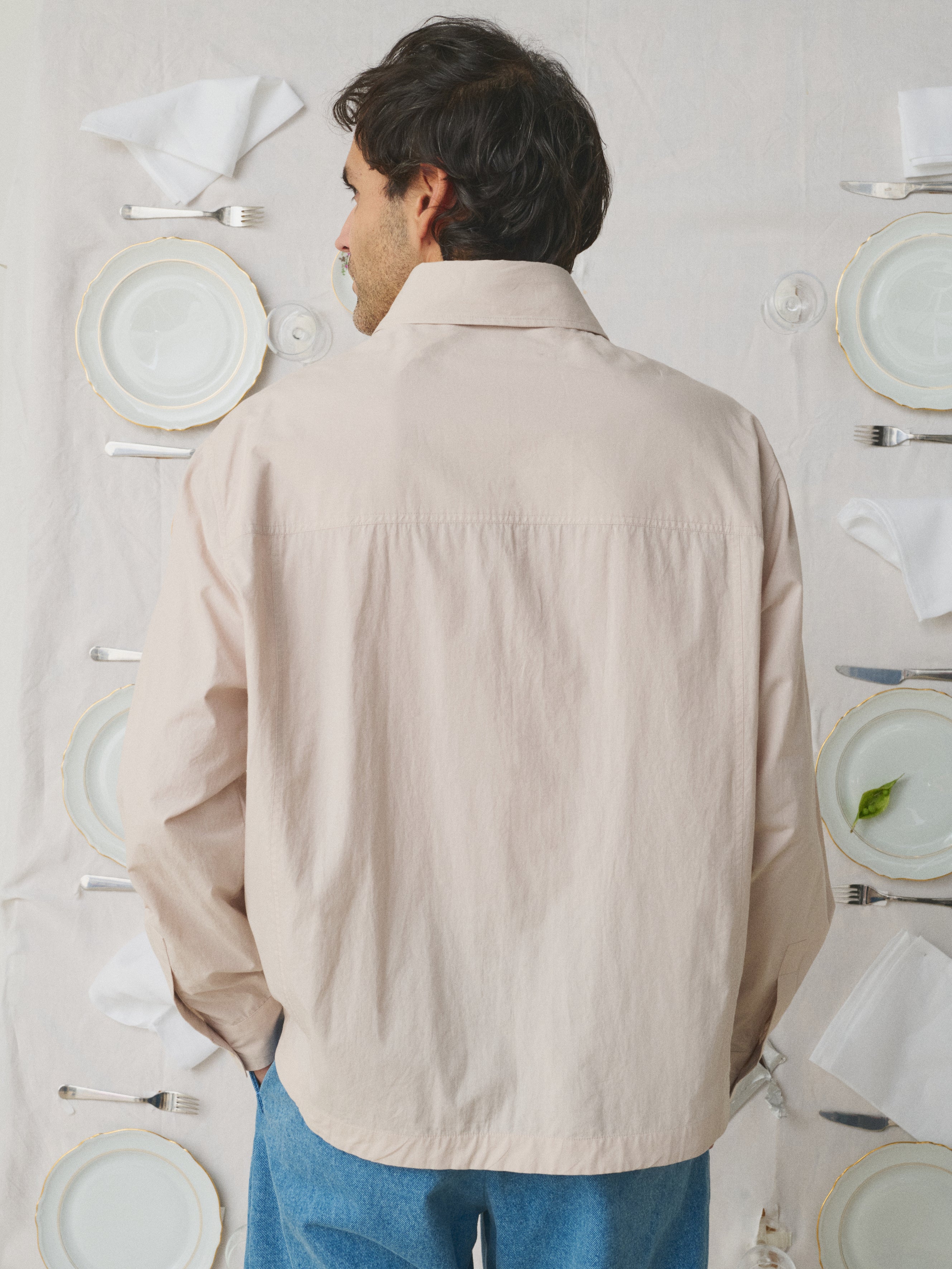 Mii à table Chemise Babu Assiette Cassée chemise homme M à XL