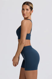 Oh Polly Super Sculpt BT2216 short sport bleu gainant