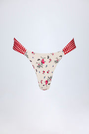 Oh Polly Valencia bas bikini floral rouge