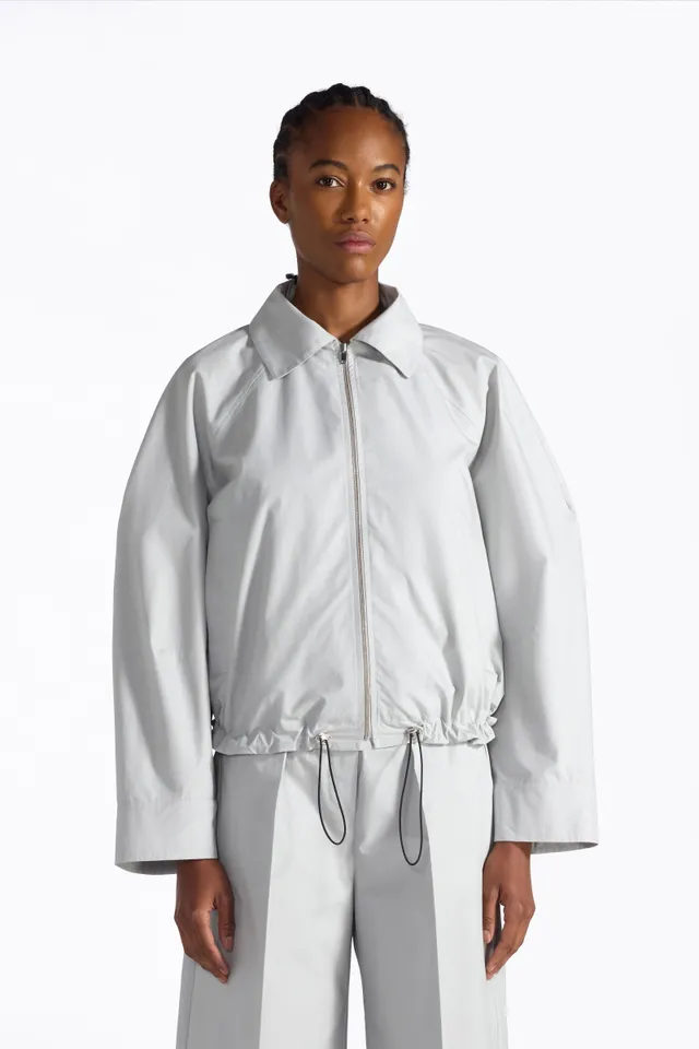 Liviana Conti Patrick veste crop popeline brezza