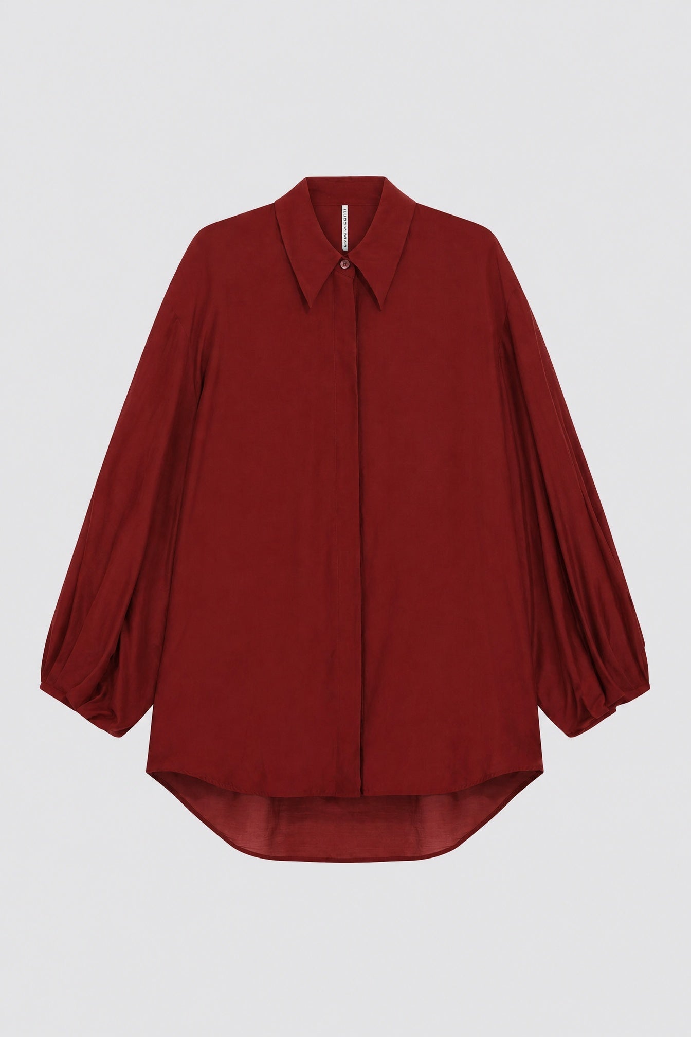 Liviana Conti Desdemone blouse Eucalipto 40 coton