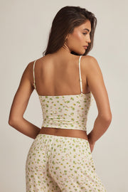 Oh Polly Tops Isalie 14333 Caraco Jaune Citron Modal