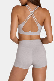 Oh Polly Bo+Tee Soft Active brassière sport gris maintien léger