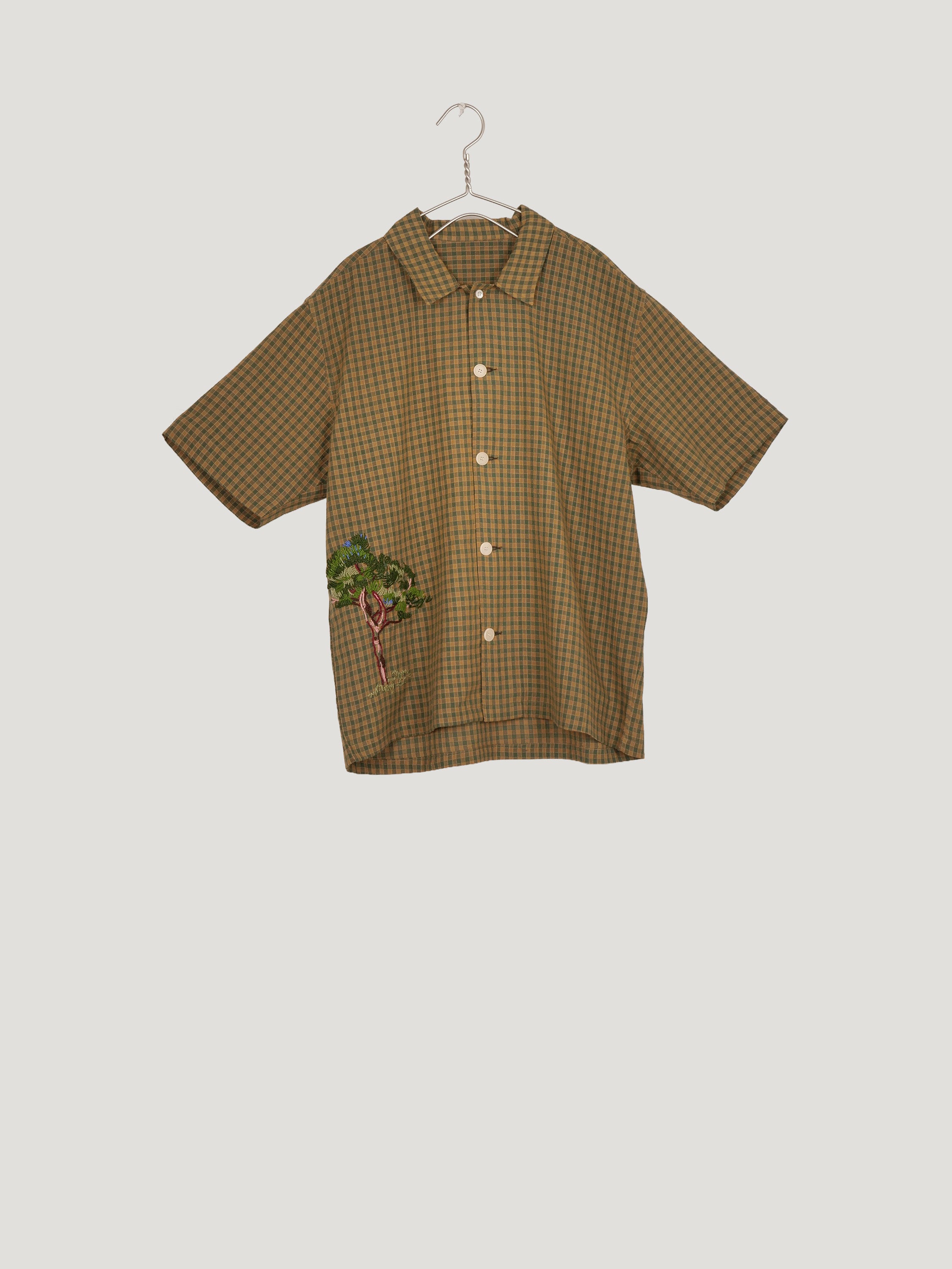 MII Subha La Provence chemise coton brodée homme