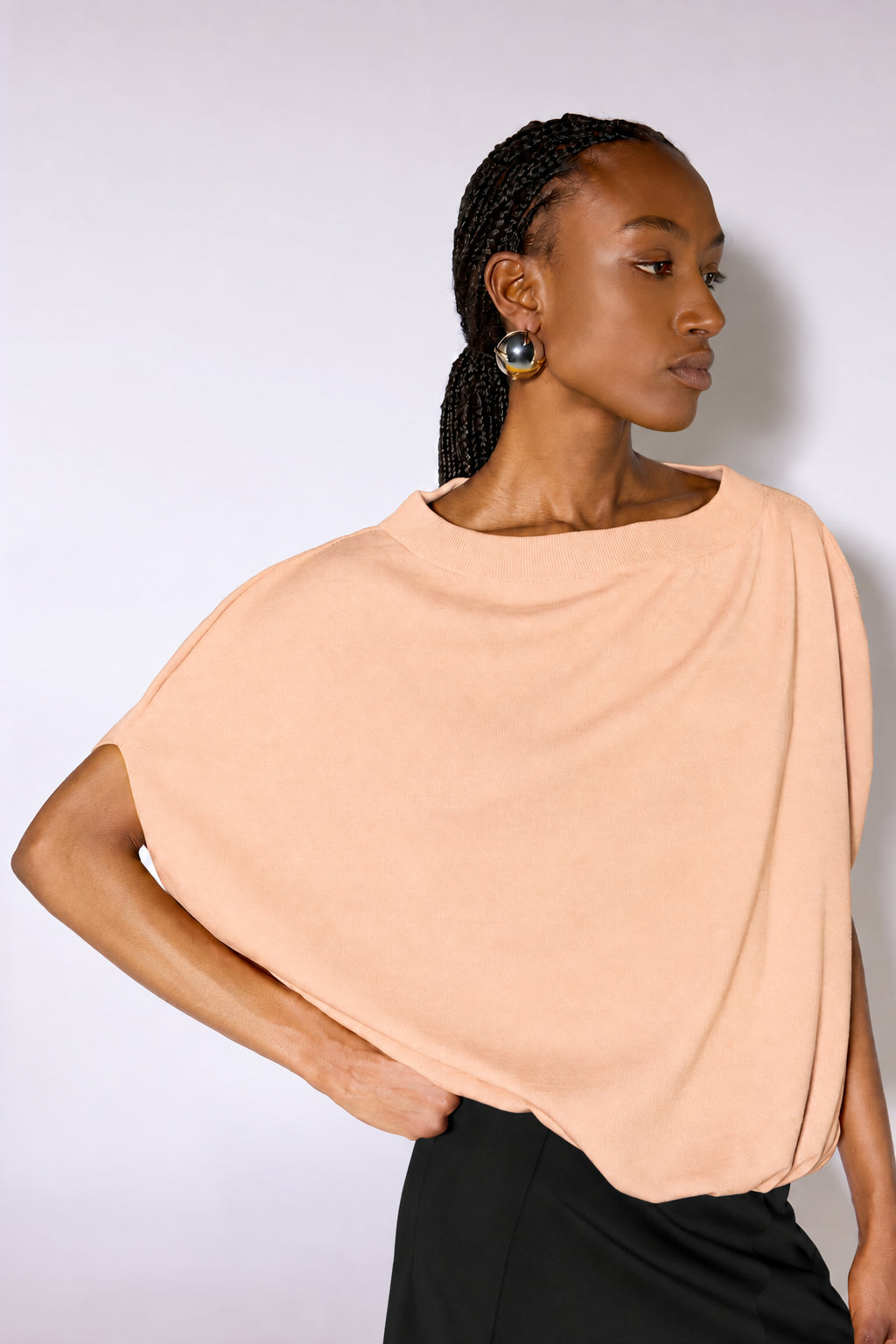 Liviana Conti Angie pull zafferano XS maille fine