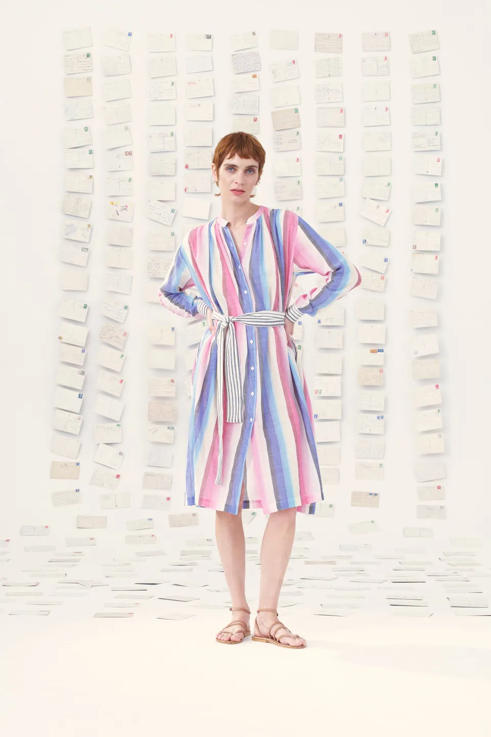 MII Mii en carte postale Eos robe voile coton M