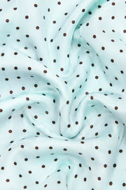 Oh Polly Bo+Tee Foulard Satin Mint Chip Vert Menthe Multi-Usage