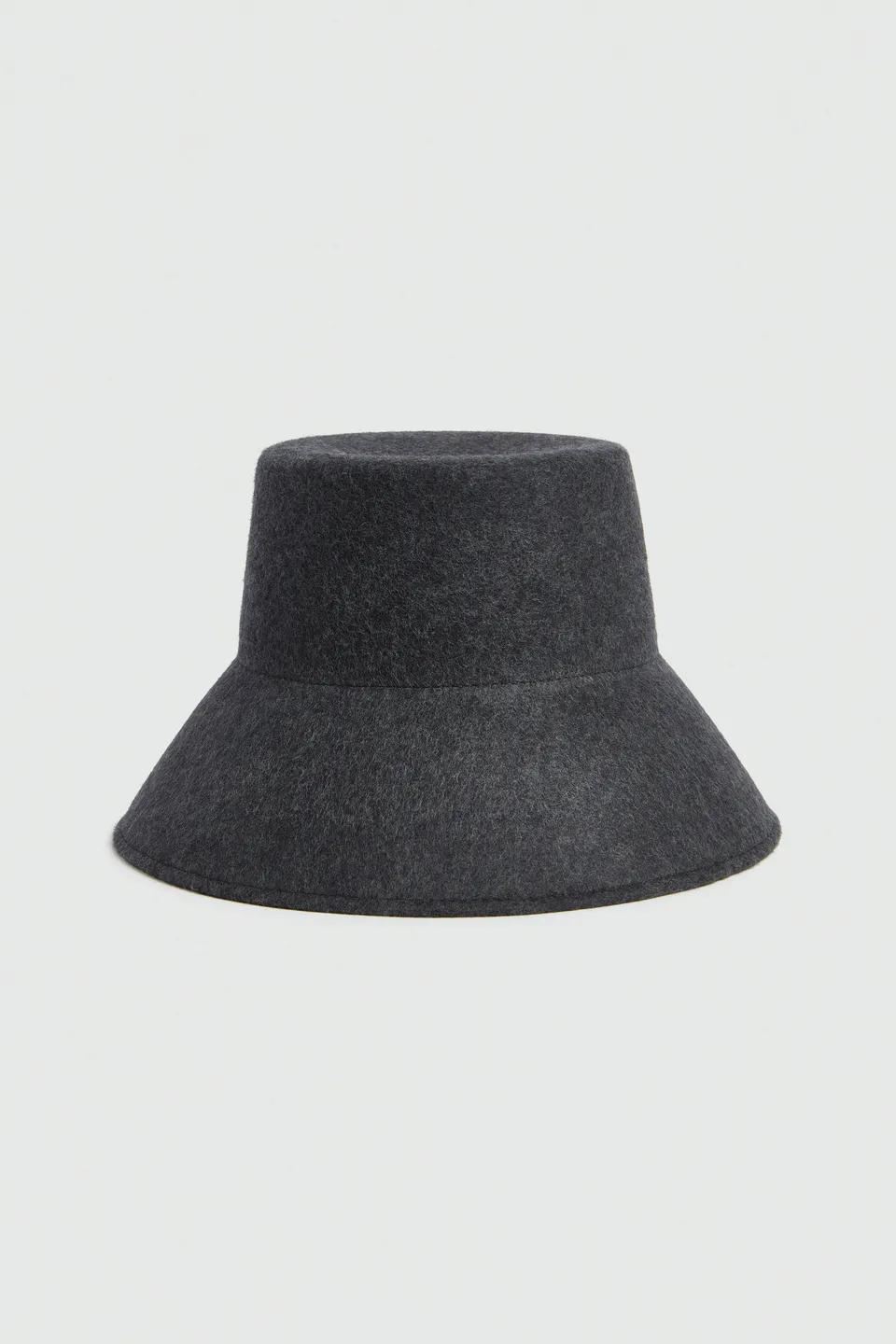 Liviana Conti Hallie chapeau fedora feutre anthracite 57
