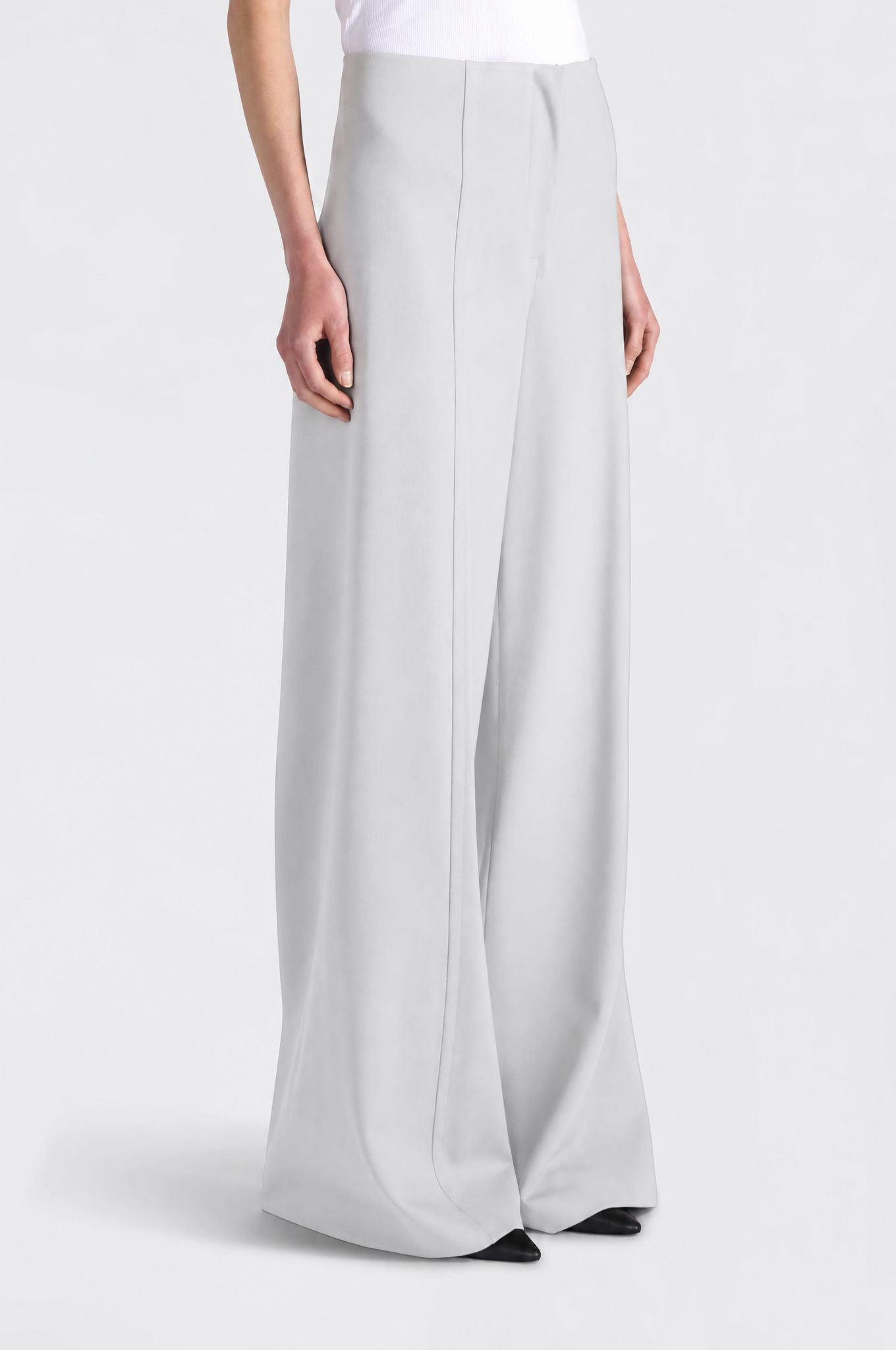 Liviana Conti Eric pantalon palazzo noir punto milano