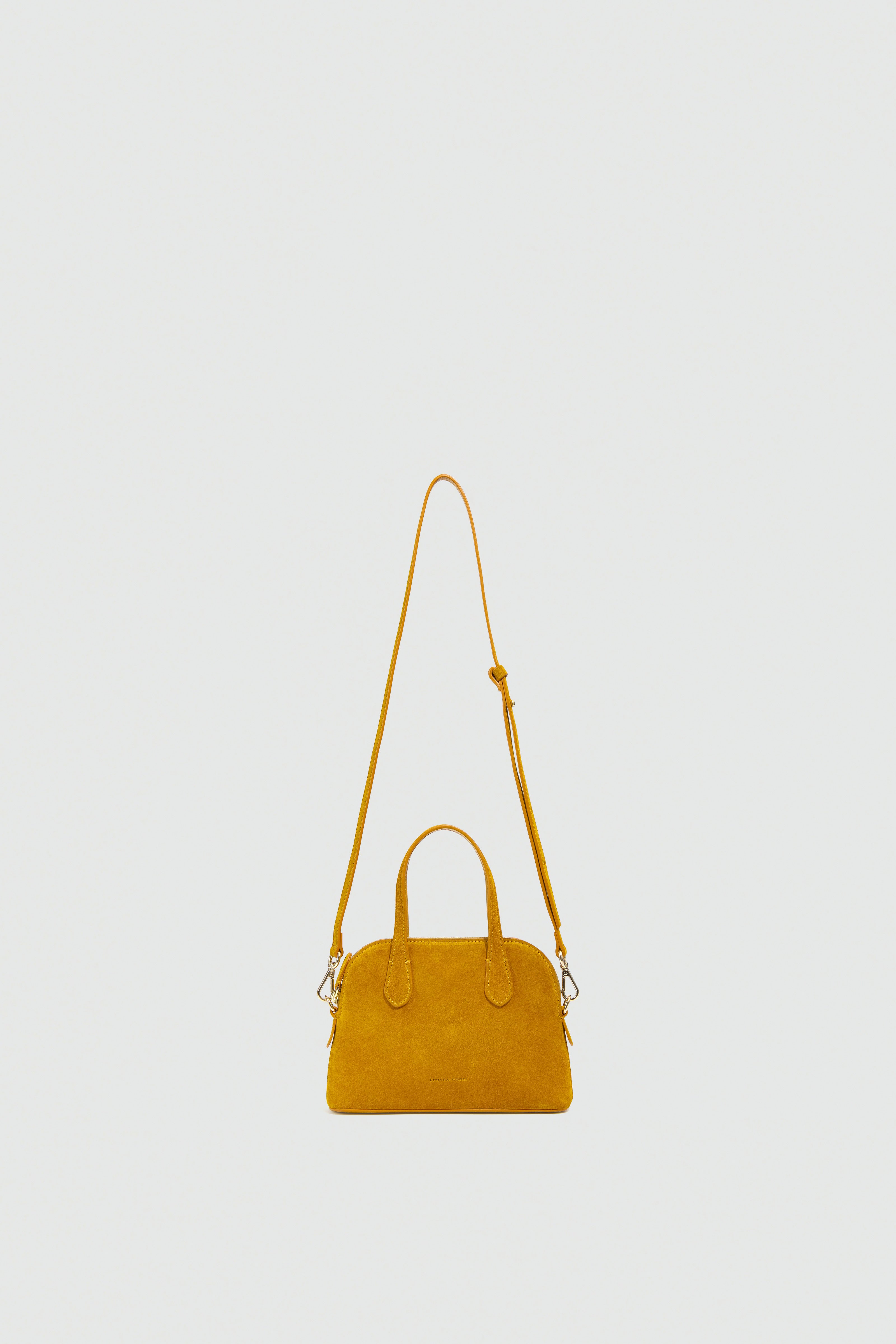 Liviana Conti Lucille A6WA05 sac cuir Ocre bandoulière