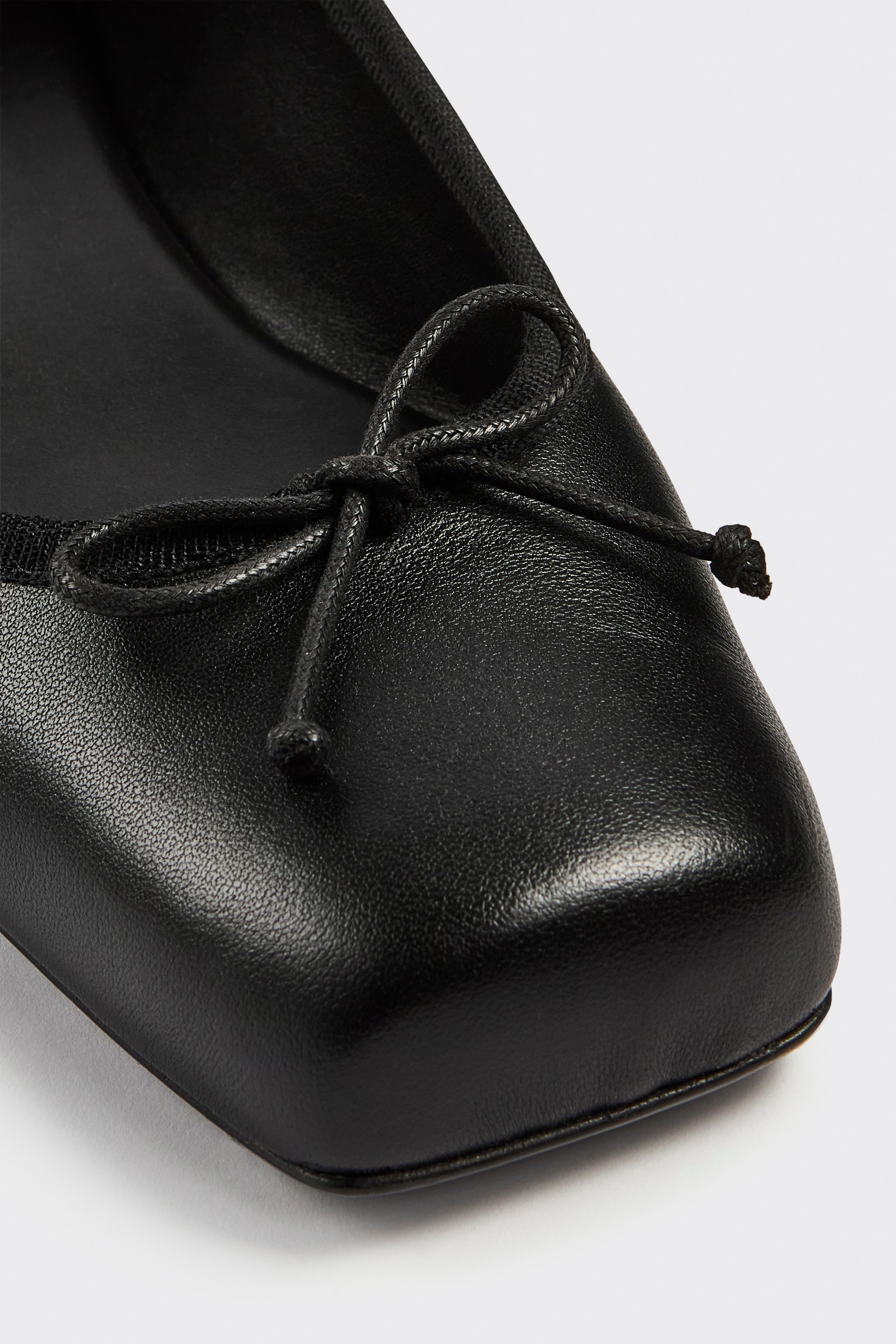 Liviana Conti Lucrezia ballerines cuir nero