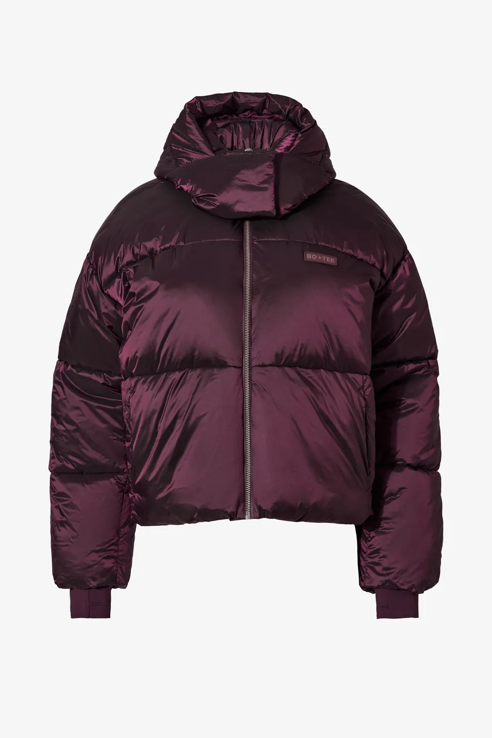 Oh Polly Ski Jacket veste ski bordeaux cropped imperméable