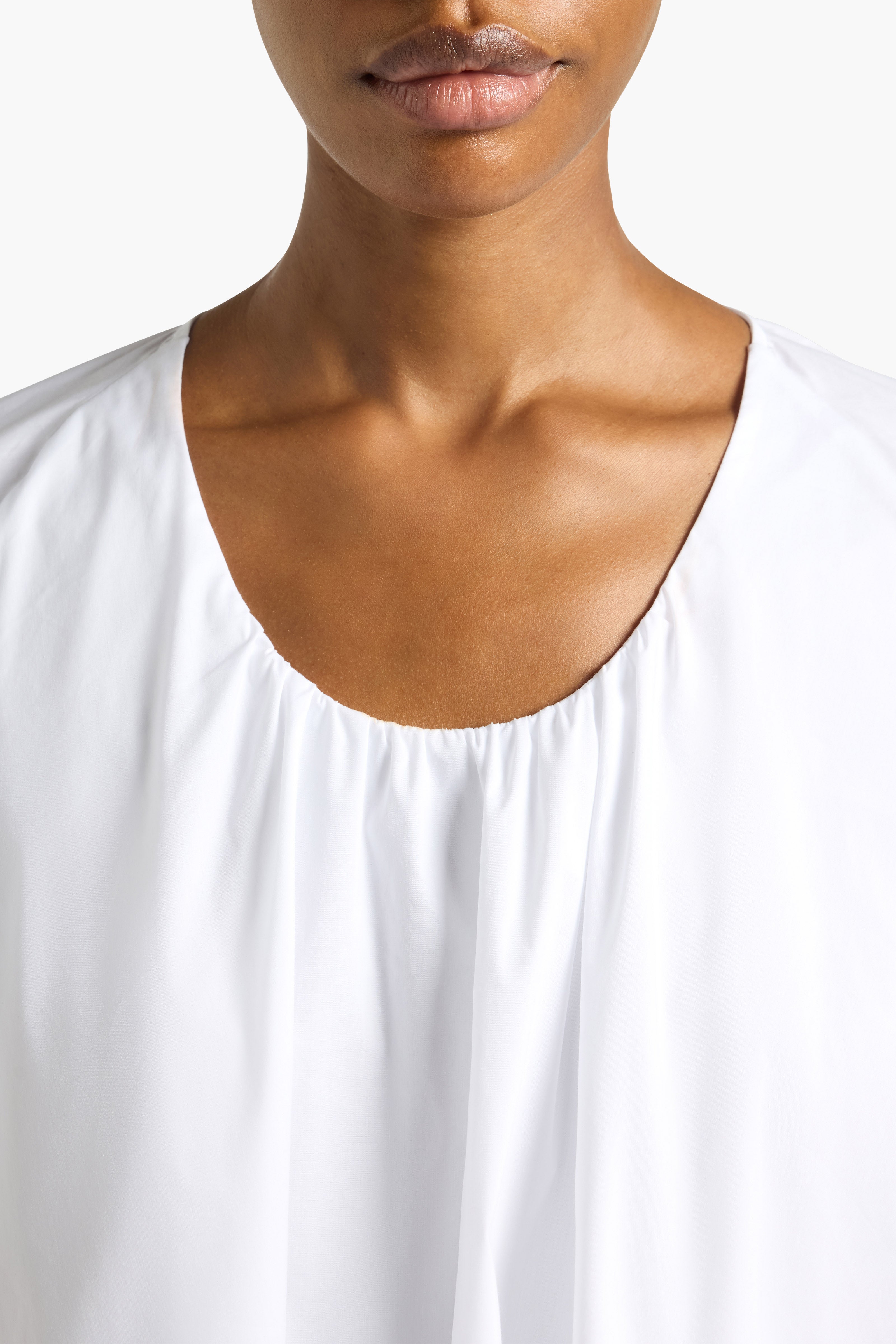 Liviana Conti Louise blouse blanche popeline