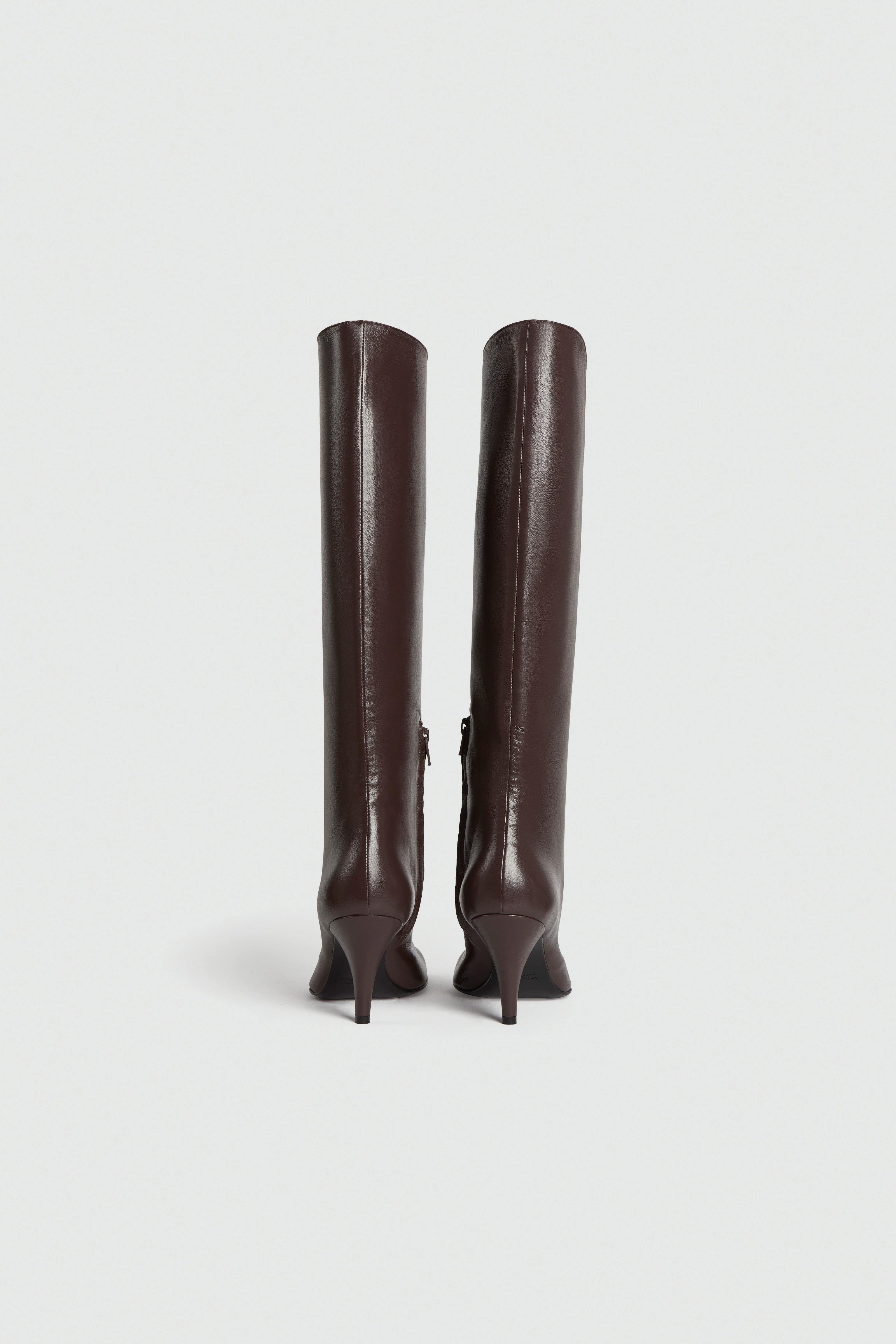 Liviana Conti Sartelle botte nappa cacao 36 talon 75