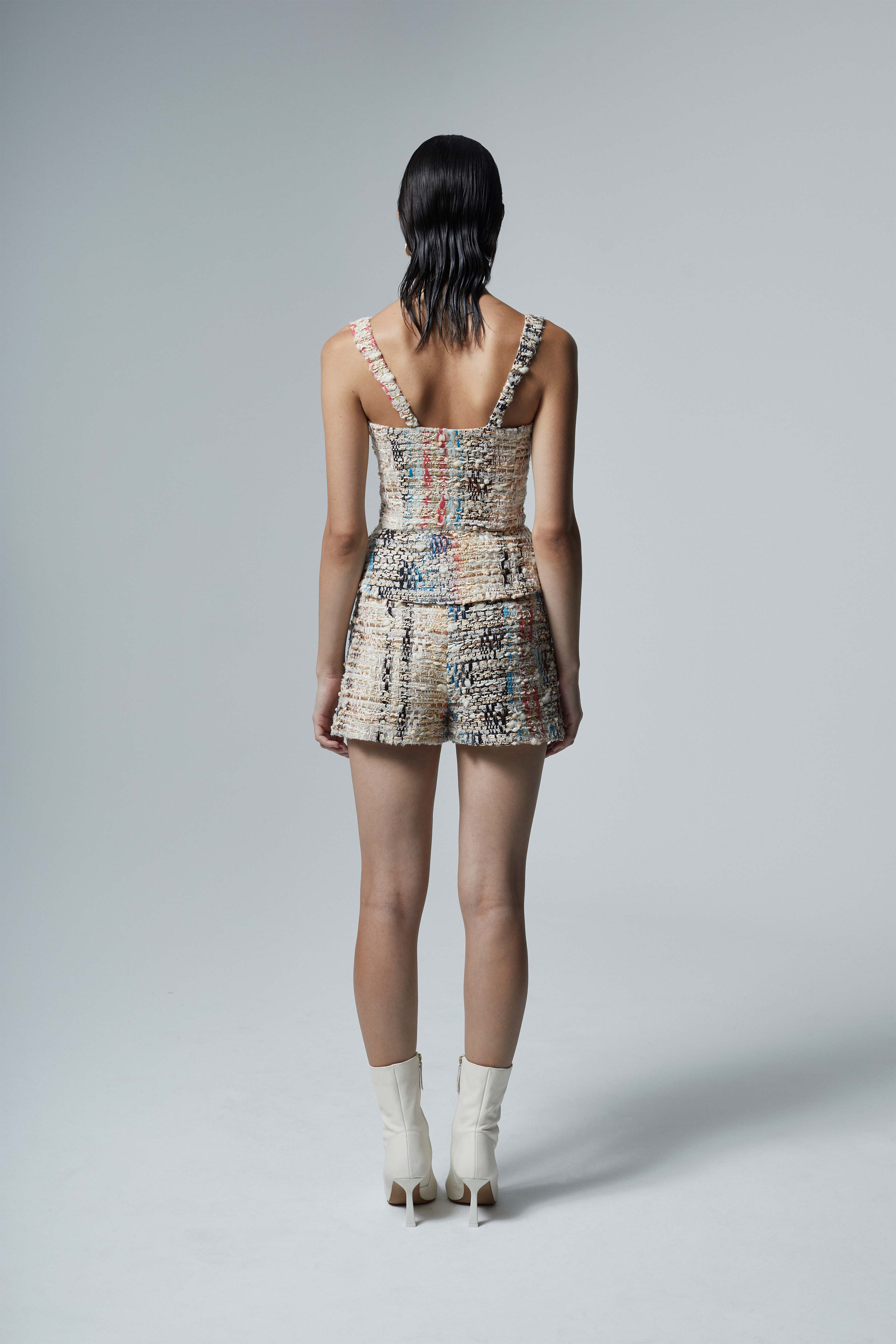 The Ethiquette Bustiers Margaux Corset Miro bustier tweed