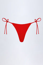 Oh Polly Swim Cove bas bikini rouge cheeky