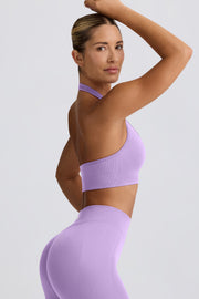 Oh Polly Define Luxe BT0687 brassière sport lilas col licou