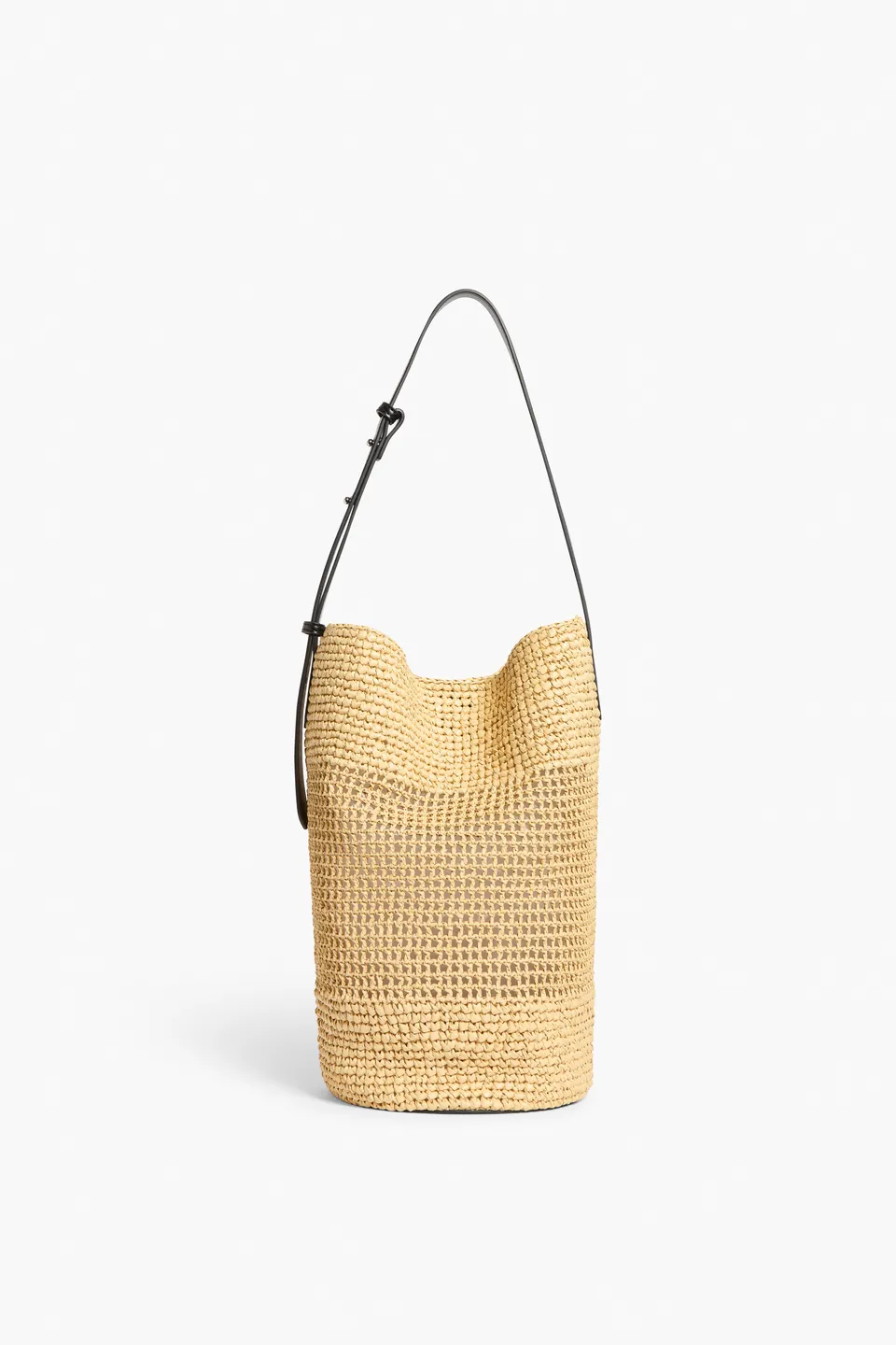 Liviana Conti Maude sac épaule naturelle crochet rafia
