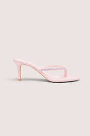 Oh Polly Coco Sandale Talon Rose Blush 8 cm strass