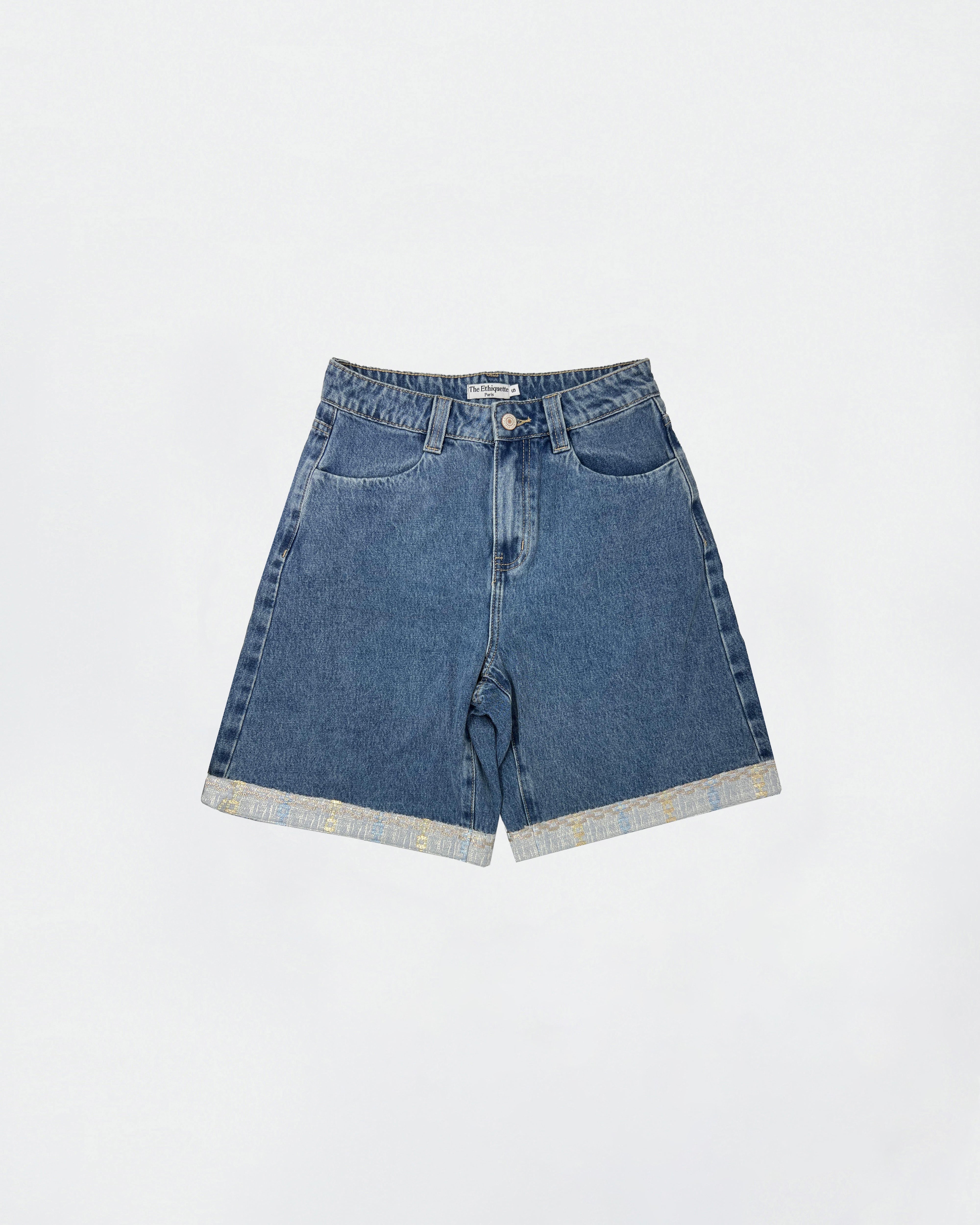 The Ethiquette Hypnos bermuda Atlantis en denim