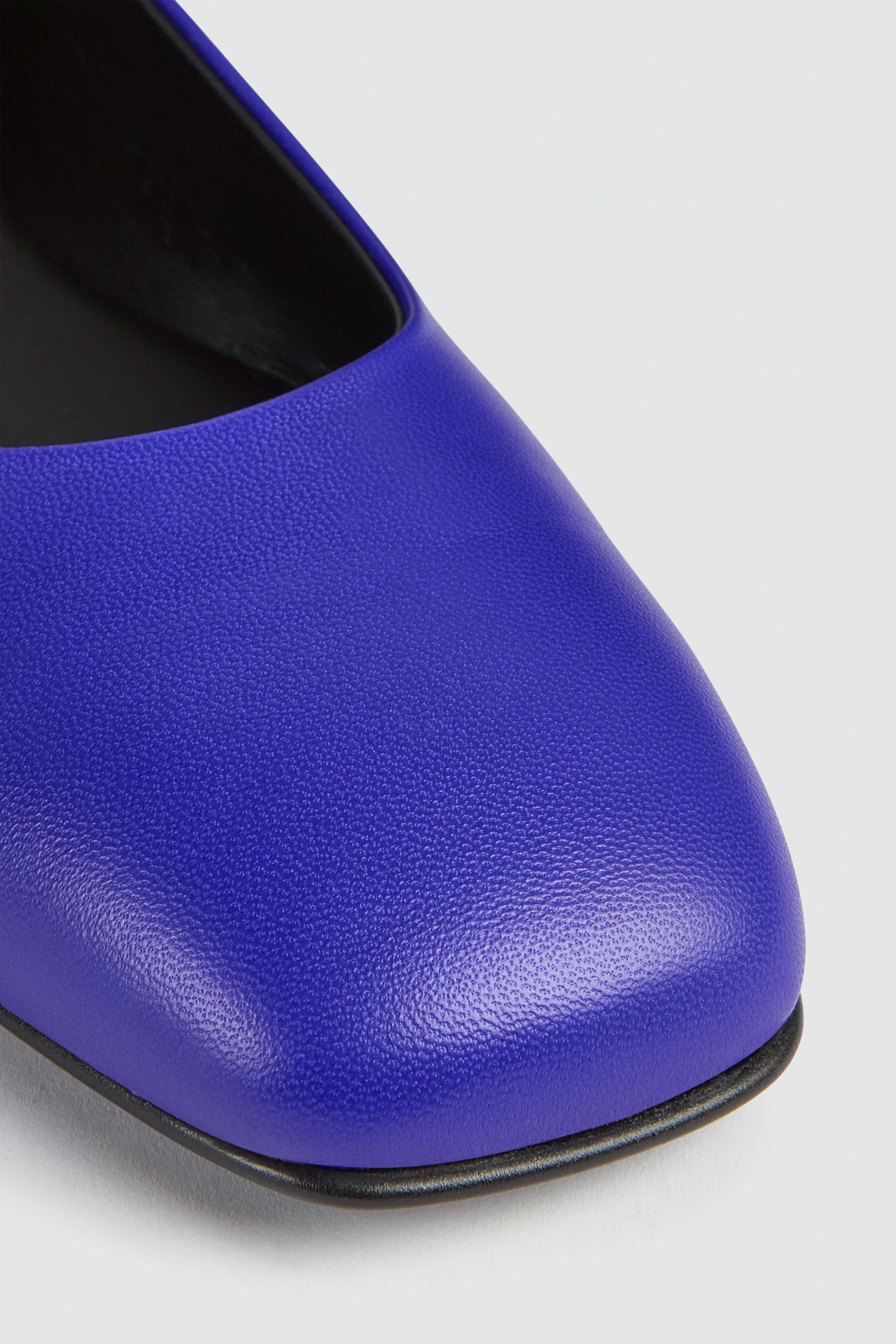 Liviana Conti Olivia ballerines cuir nappa bleuette