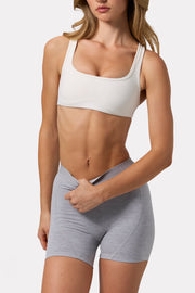 Bo+Tee BT1506 brassière sport blanche impact moyen