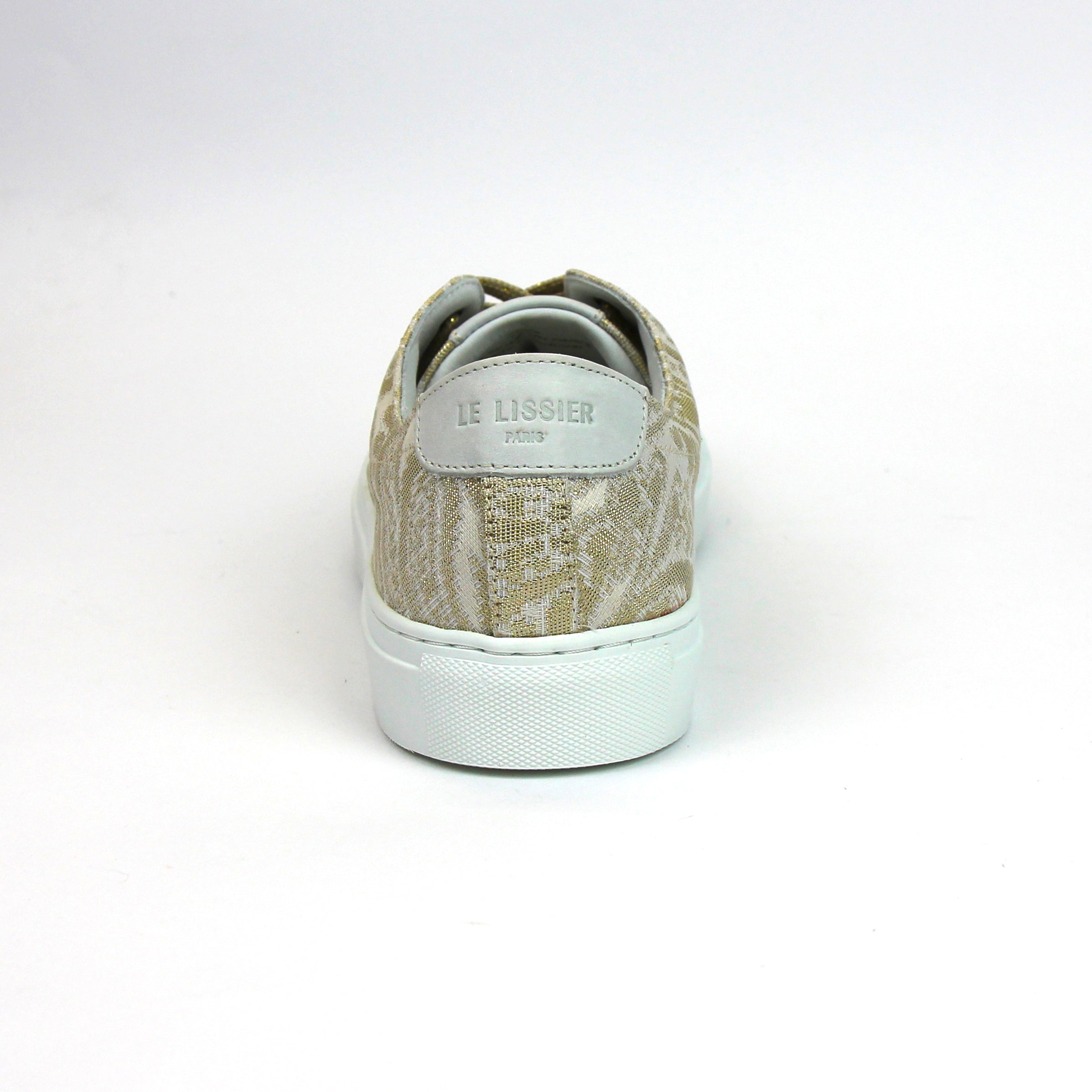 The Ethiquette Sneakers baskets brocart ivoire 36-41