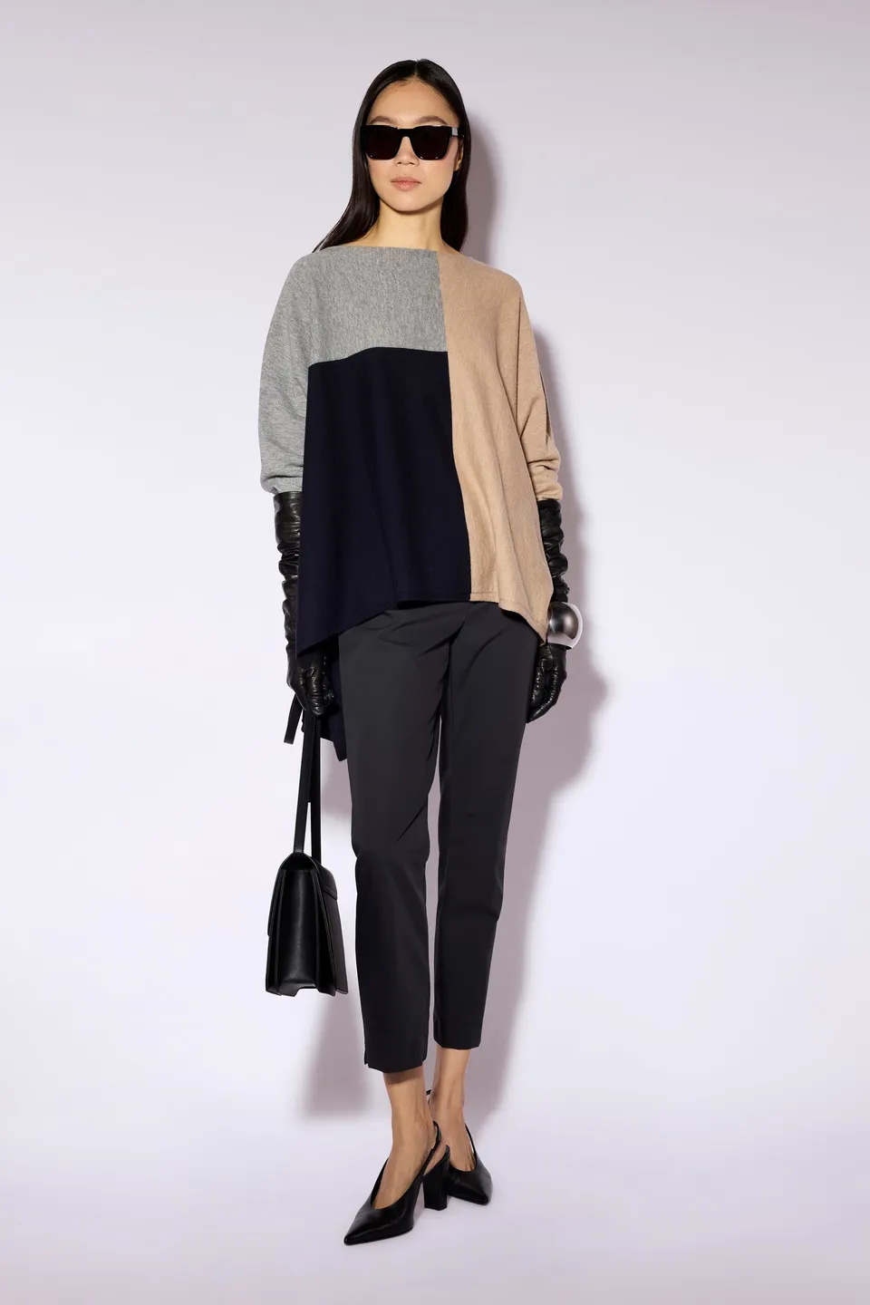 Liviana Conti Liv legging anthracite cigarette taille haute