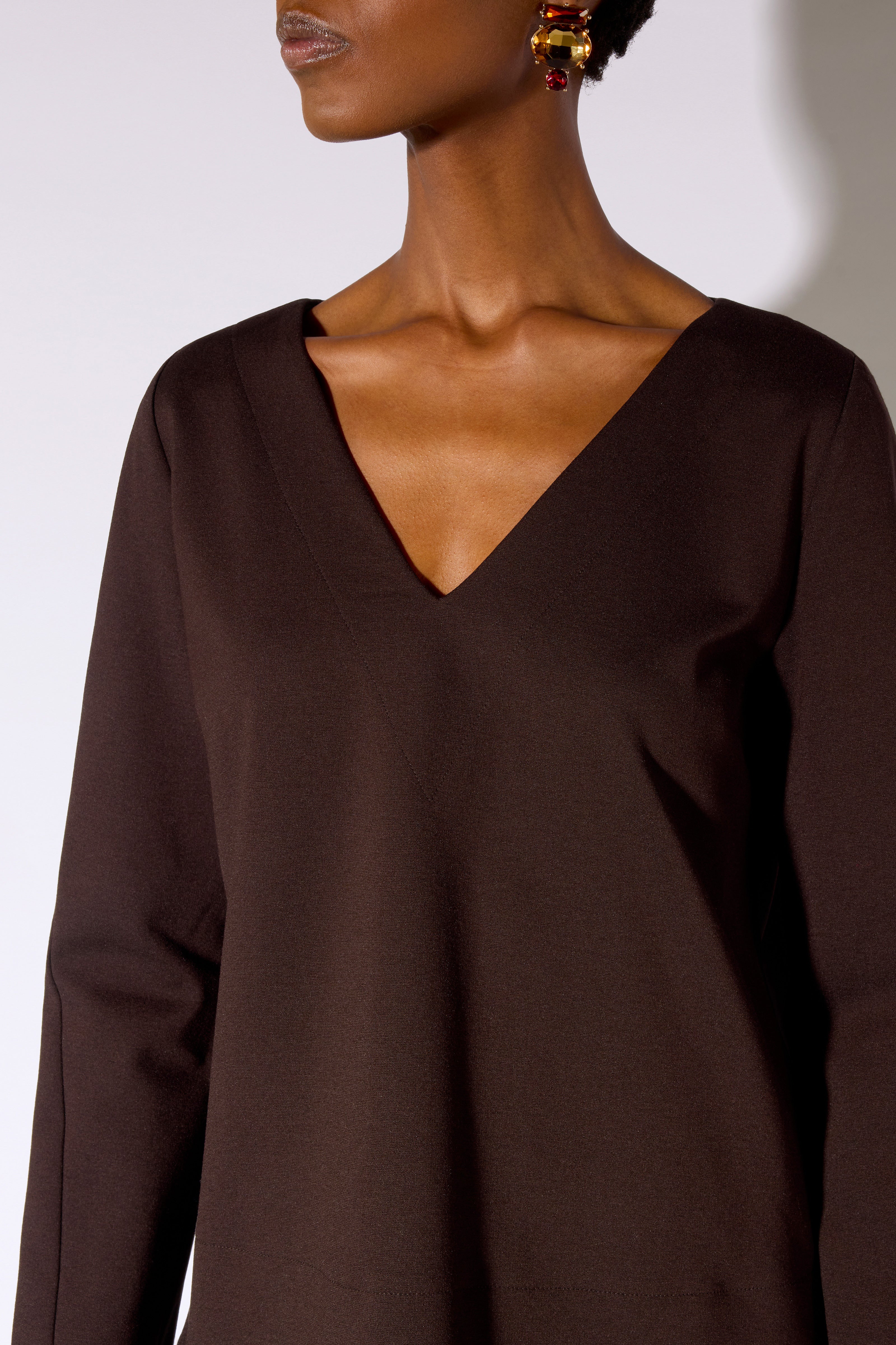 Liviana Conti Deanna Blouse Femme Fluide Espresso